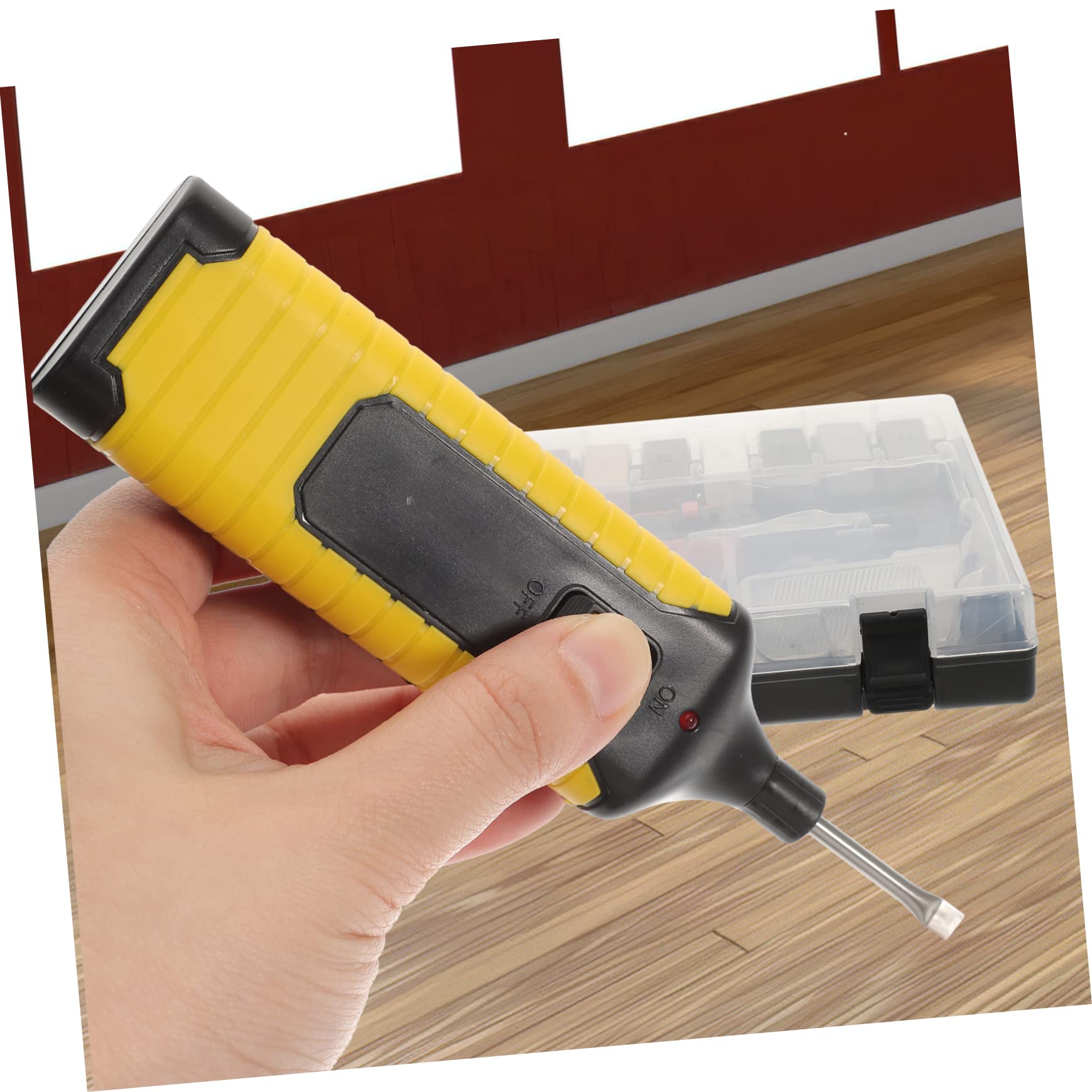 Garneck Kit di Riparazione per Pavimento Laminato e Vinilico Blocchi di Cera, Riscaldamento Rapido e Rigenerazione per Graffi e Danni
