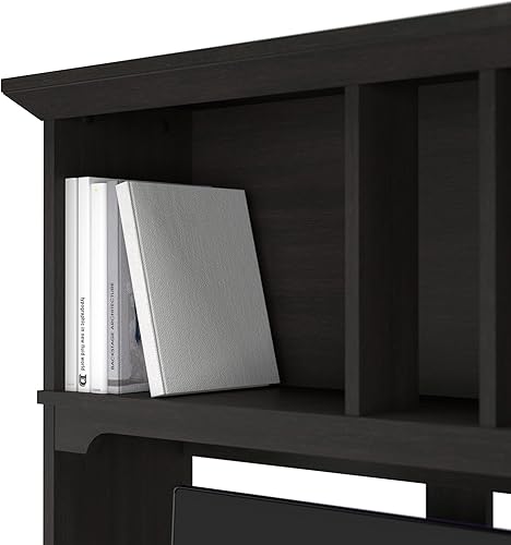 Miniatura 57 de Bush Furniture Salinas - Escritorio para computadora con gabinete | Mesa de estudio con cajones, armarios y bandeja extraíble para teclado/portátil