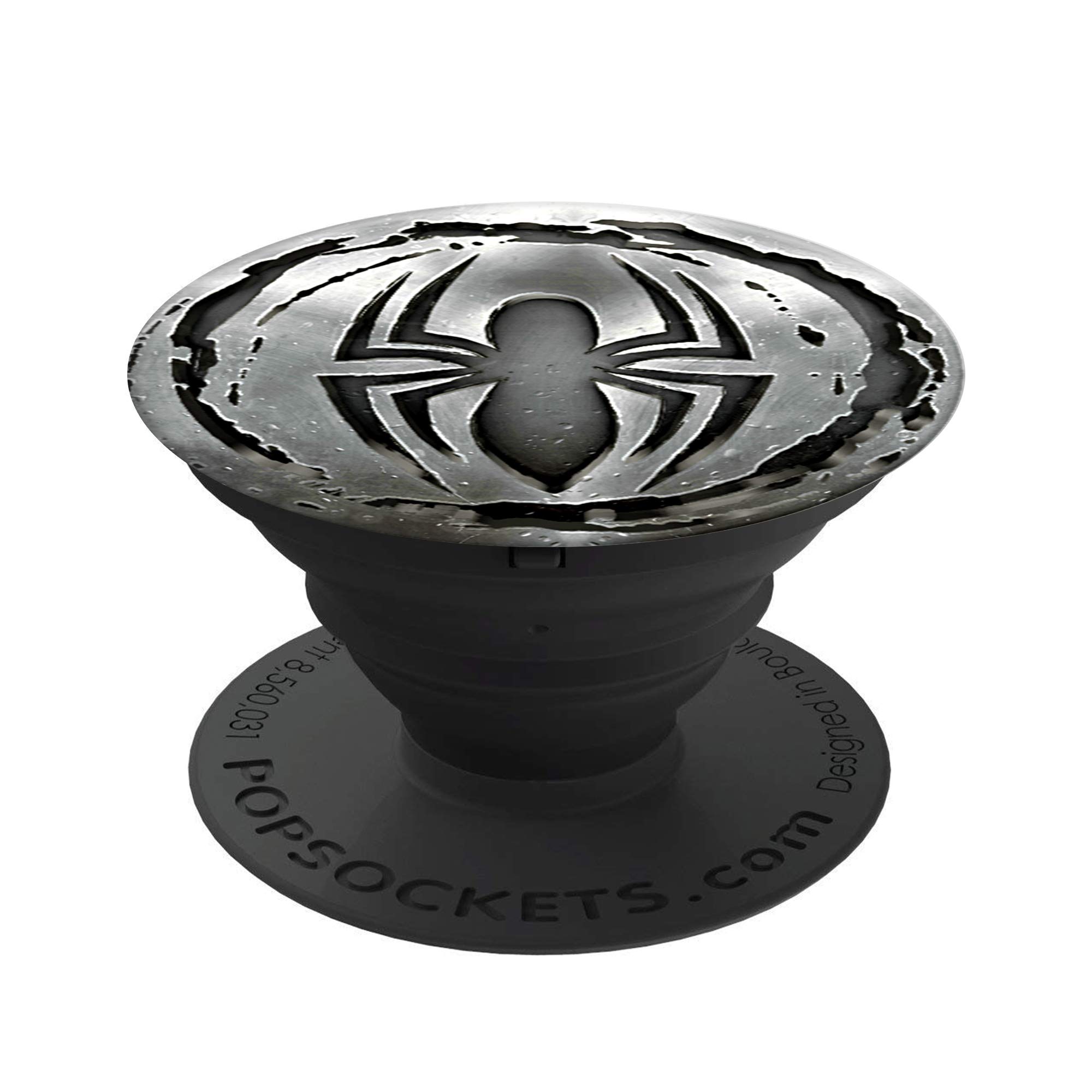 Amazon | PopSockets Spider-Man Monochrome Marvel/ポップソケッツ