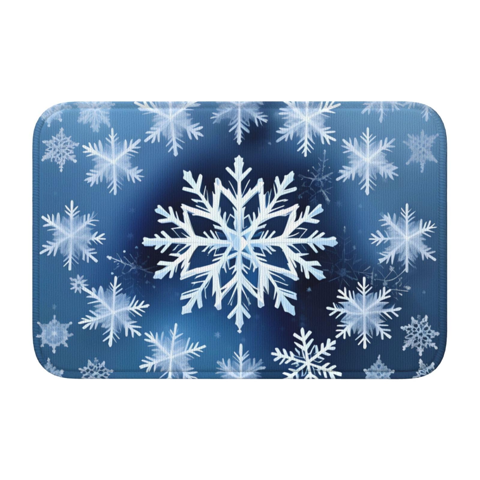 Tapis de sol JKIEGOQ bleu haut de gamme avec finitions Lock Edge