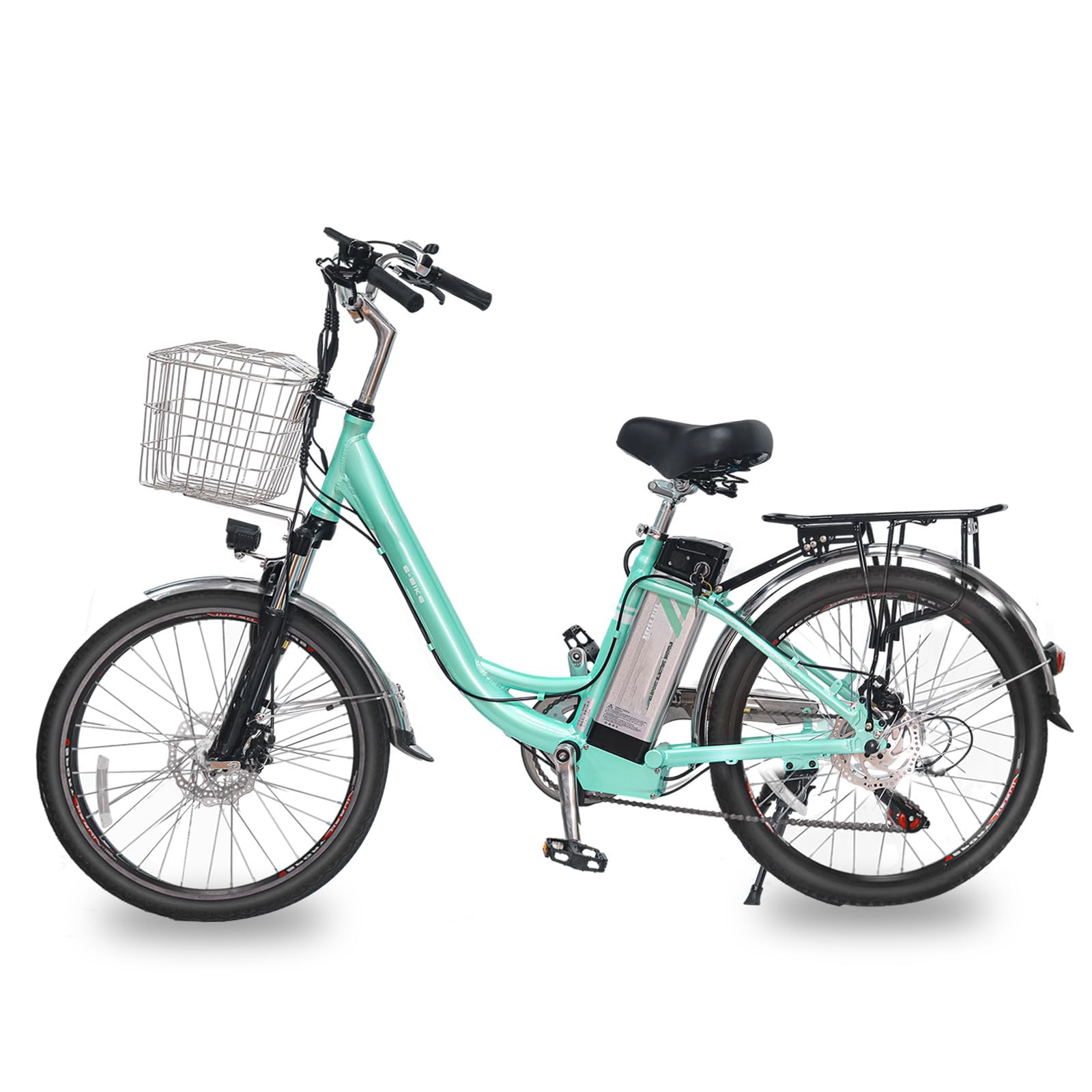 Amazon | 自転車 ママチャリ 24インチ アシスト距離120km アルミ