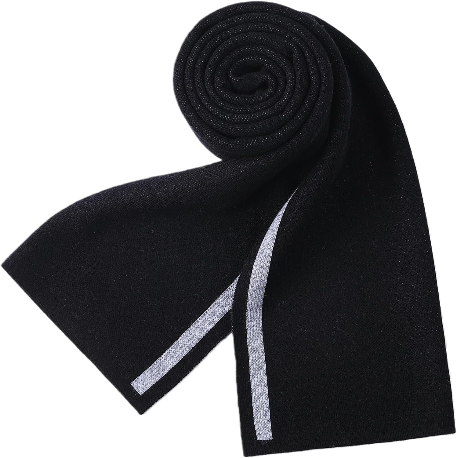 Mens Classic Cashmere Scarves Men's Winter Long Soft Plaid Winter Warm Thick Neckwear Knitted Scarf for Men - Image 3
