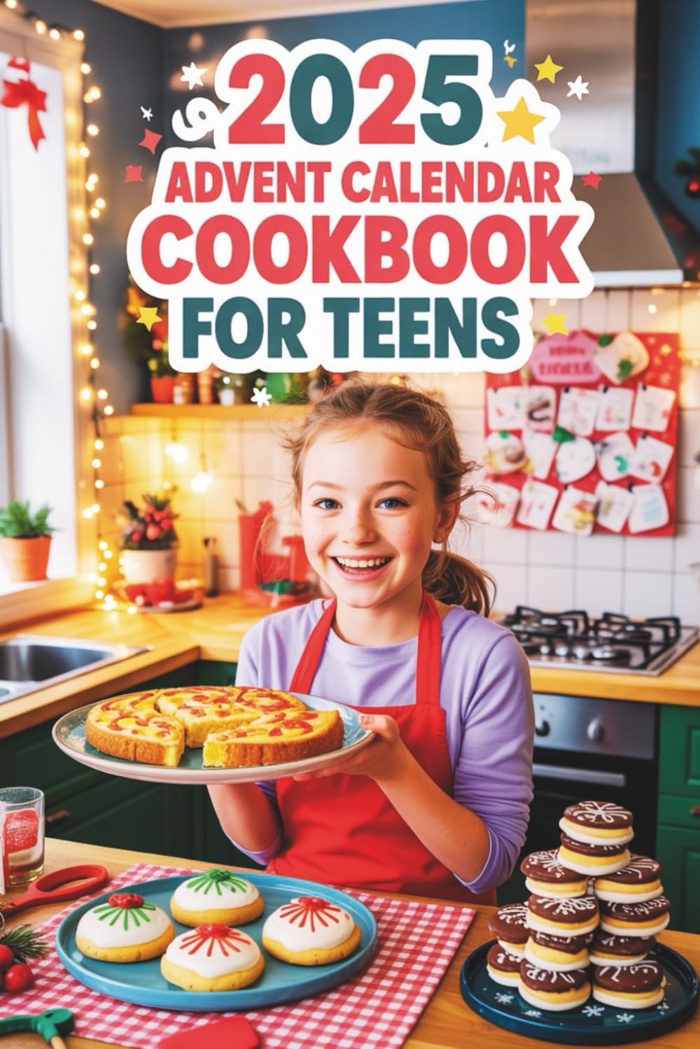 Advent Calendar Cookbook For Teens: 24 Fun & Easy Recipes for the Holiday Season