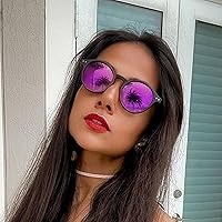 Vista 107 de ZENOTTIC Lentes de sol redondos polarizados, elegantes lentes de sol para hombres y mujeres, retro clásicos, selección de varios estilos