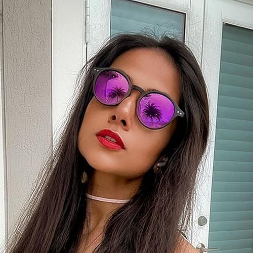 Miniatura 107 de ZENOTTIC Lentes de sol redondos polarizados, elegantes lentes de sol para hombres y mujeres, retro clásicos, selección de varios estilos