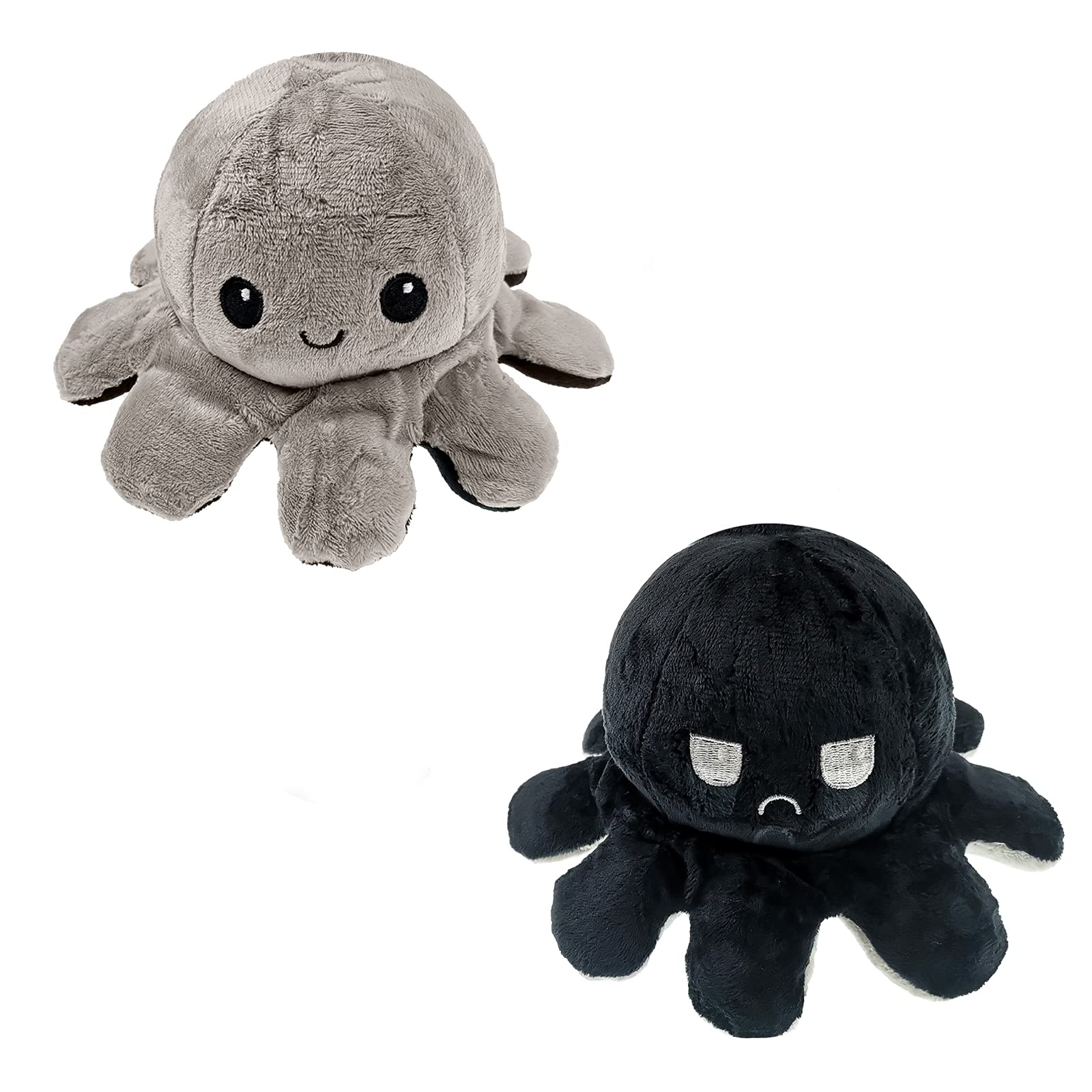 CYMY Zabawka dla Dzieci Prezent Pluszowe ōliczne Maαe Oōmiornica Toy Dwustronne Pluszaki Sāodka Lalka Dwustronna Lalka Pluszowa dla Dzieci, Dziewczynek, Cheramopców i Dziewczynek