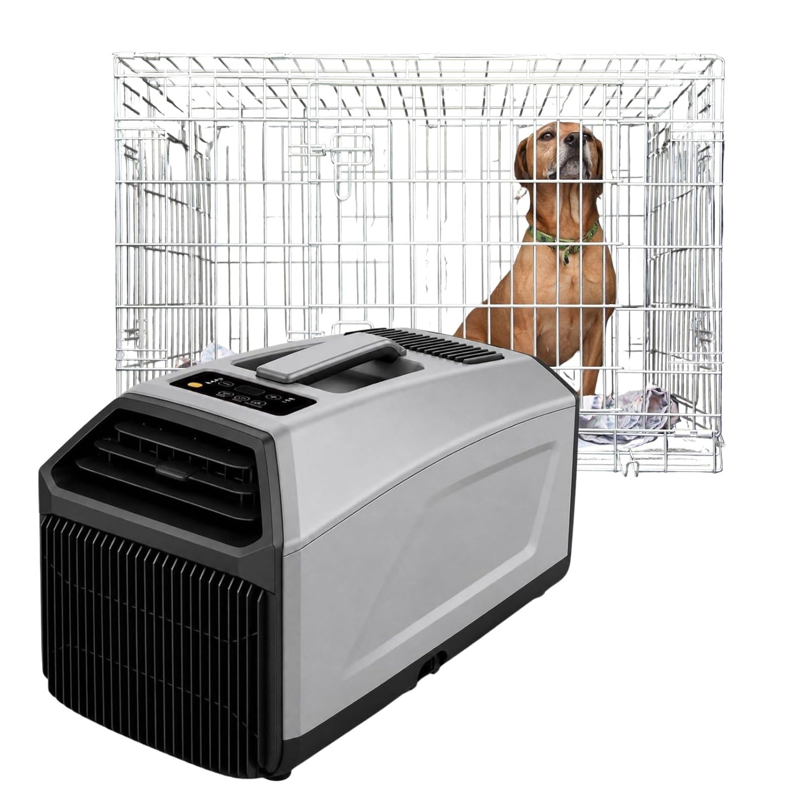 Air Conditioning Unit Portable Quiet, Cool Down in 2 Minutes Grey