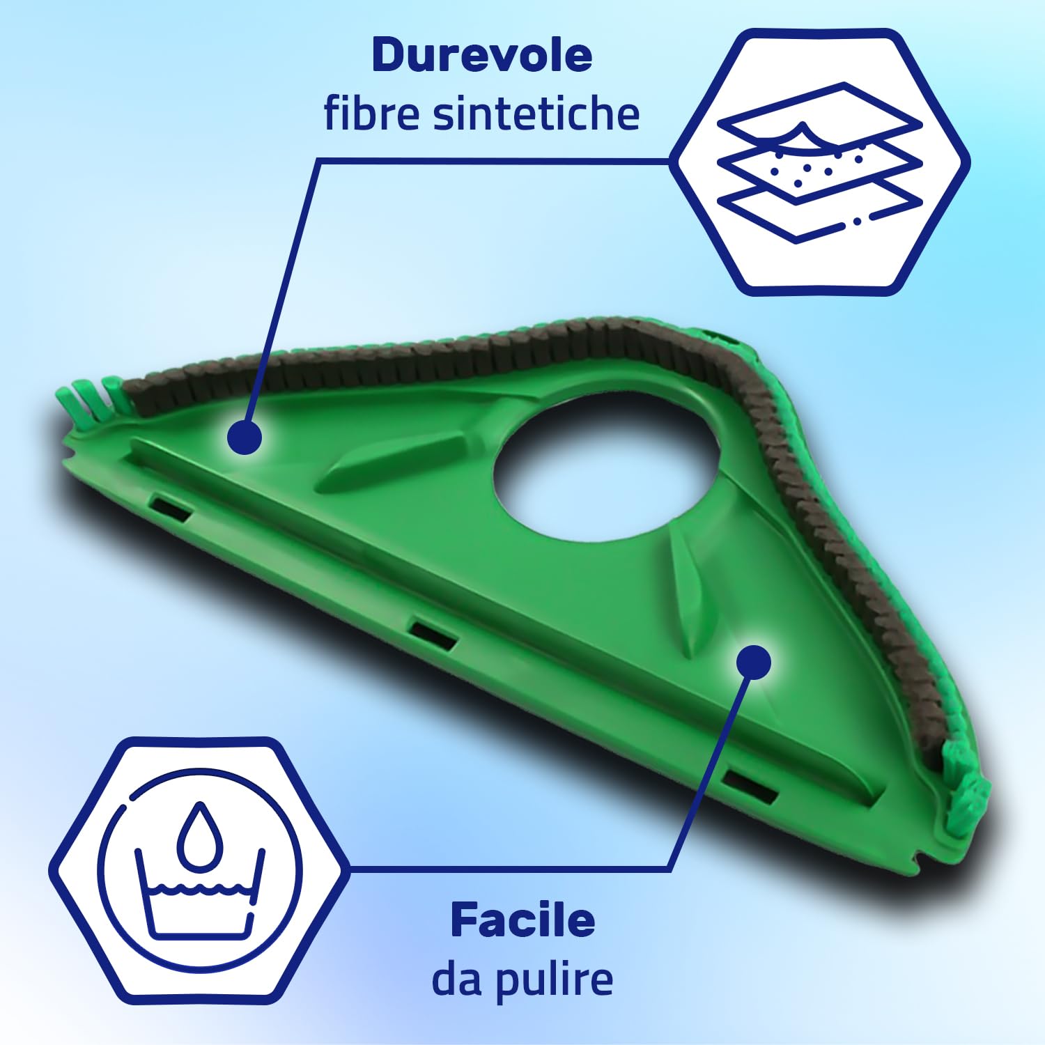 Sotto Spazzola Ricambio Per Folletto VK140 VK150 - Verde, Compatibile Con HD40 HD50 - Foto 9