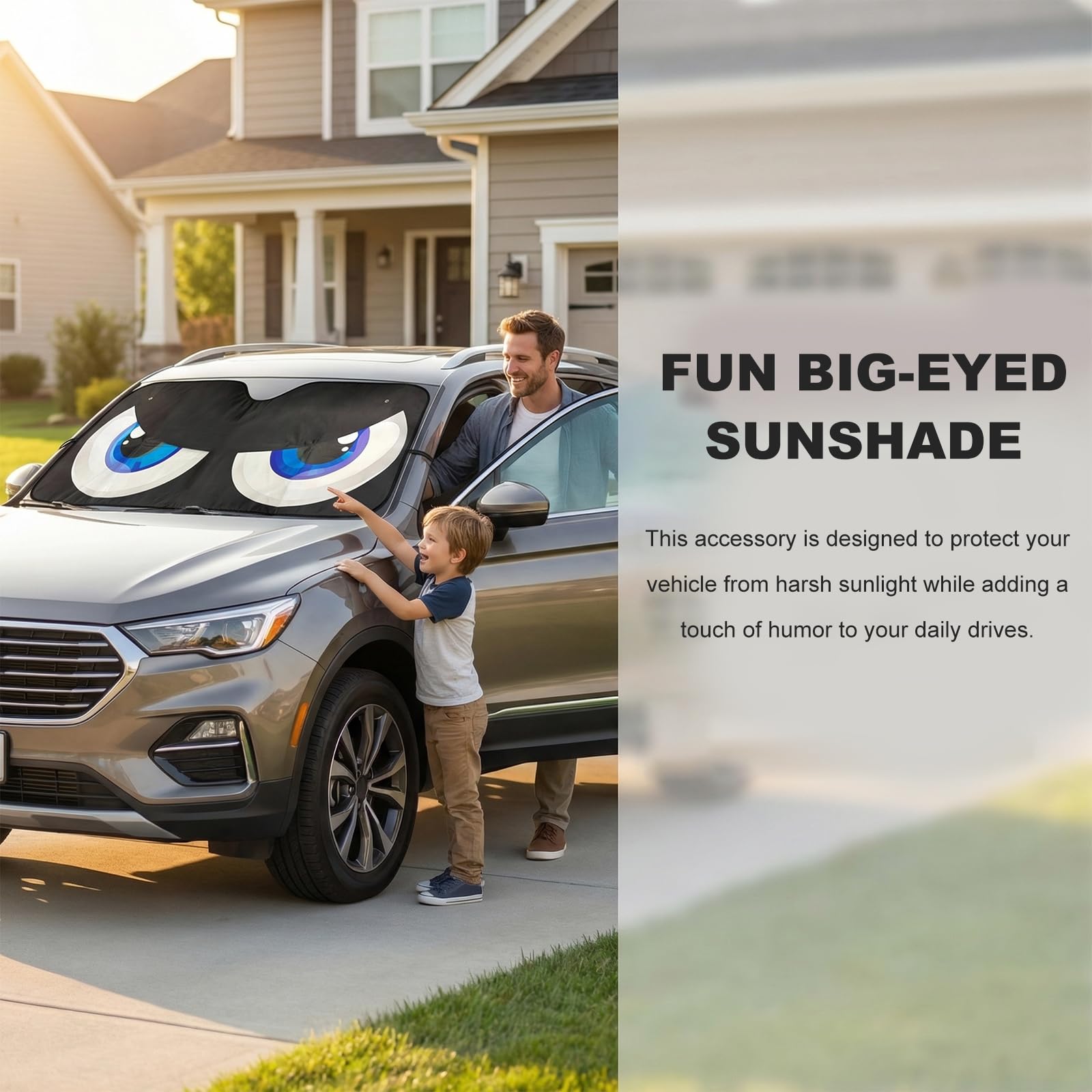 Vallad x CarService RydeRomance サンシェード Amazon.com: Rdxcv Car Windshield Sunshade, 55