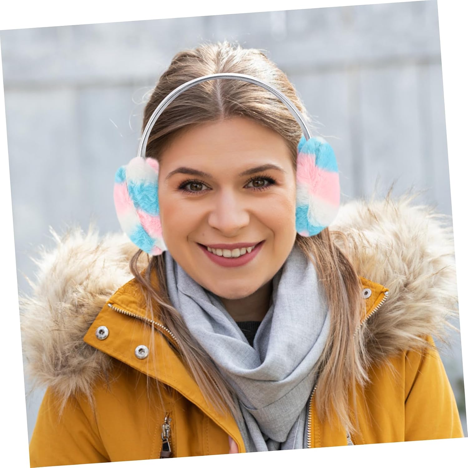 Didiseaon Lovely Plush Earmuffs for Girls Design Warm Ear Covers for Boys and Girls Adorable and Stylish Ear for Cold Weather for Birthdays and Christmas