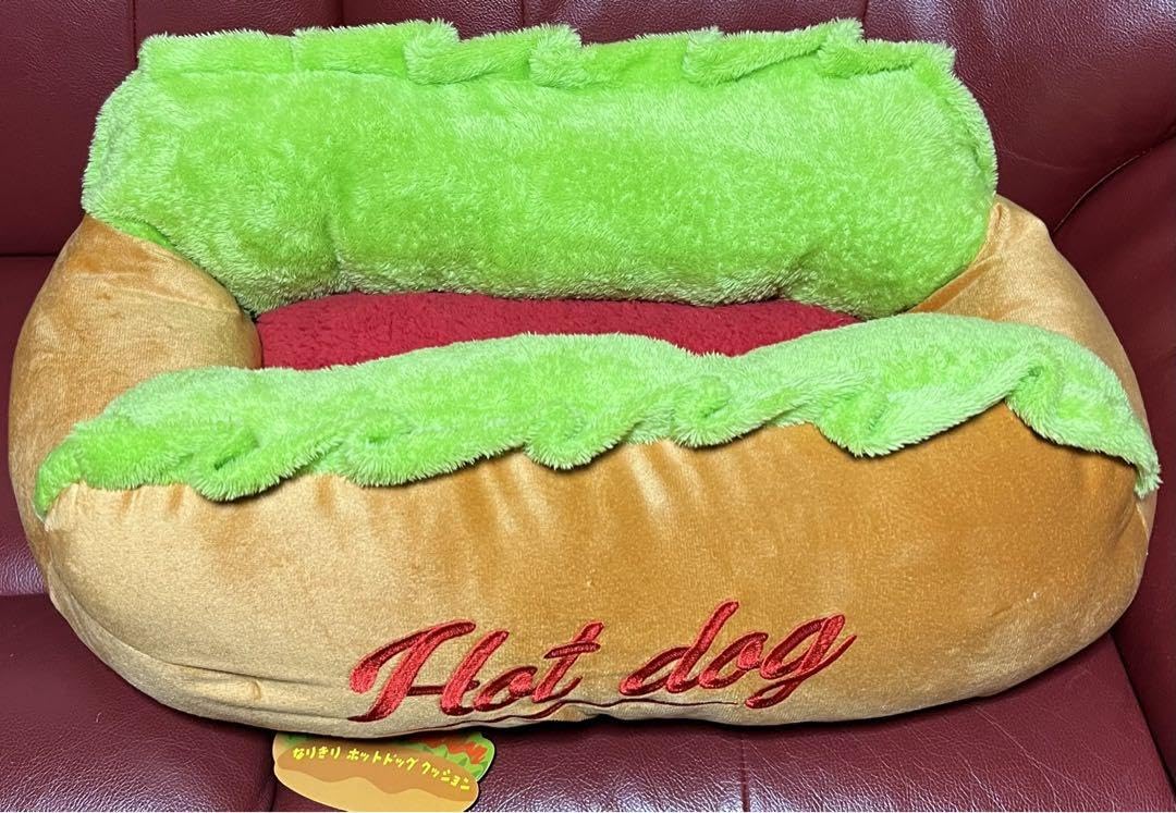 Amazon.co.jp: なりきり ホットドッグクッション ぬいぐるみ : おもちゃ