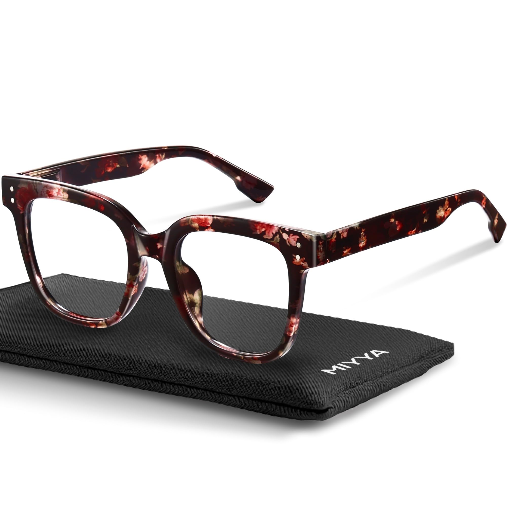 miyya Übergroße Blaulicht-Brille für Damen, modische, Comput