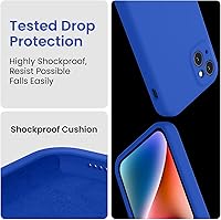Vista 590 de FireNova Designed for iPhone 13 Pro Max Case, Silicone [Camera Protection] Phone Case with [2 Screen Protectors], Soft Anti-Scratch Microfiber Deep