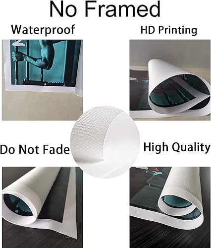 Miniatura 6 de Autlry Póster de lobo nórdico de Fenrir para decoración de pared, decoración estética contemporánea, impresiones en lienzo giclée, póster artístico