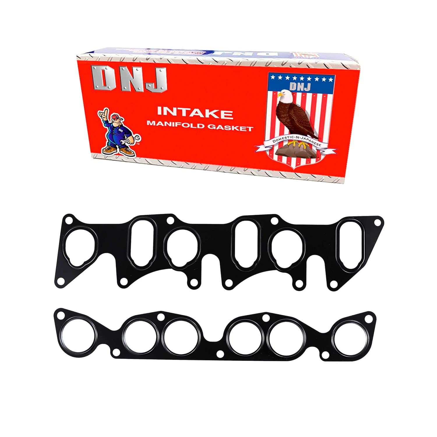 DNJ IG815 Intake Manifold Gasket Set for 1992-2000 Volkswagen Corrado, Eurovan, Golf 2.8L V6 12V SOHC 2771cc