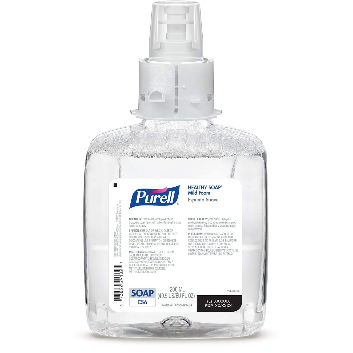 Purell® CS6 Healthy Soap® Mild Foam Refill, 40.5 Oz