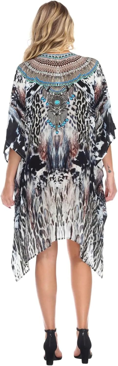 La Moda Clothing Luxury Embellished Caftans