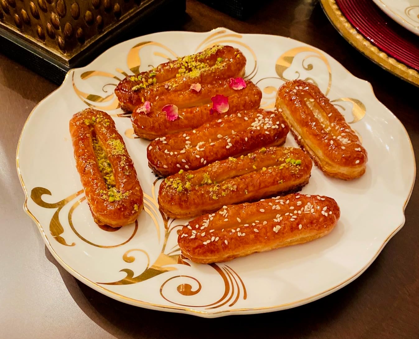 Generic Zaban Mold: Persian Pastry Maker, Traditional, Red