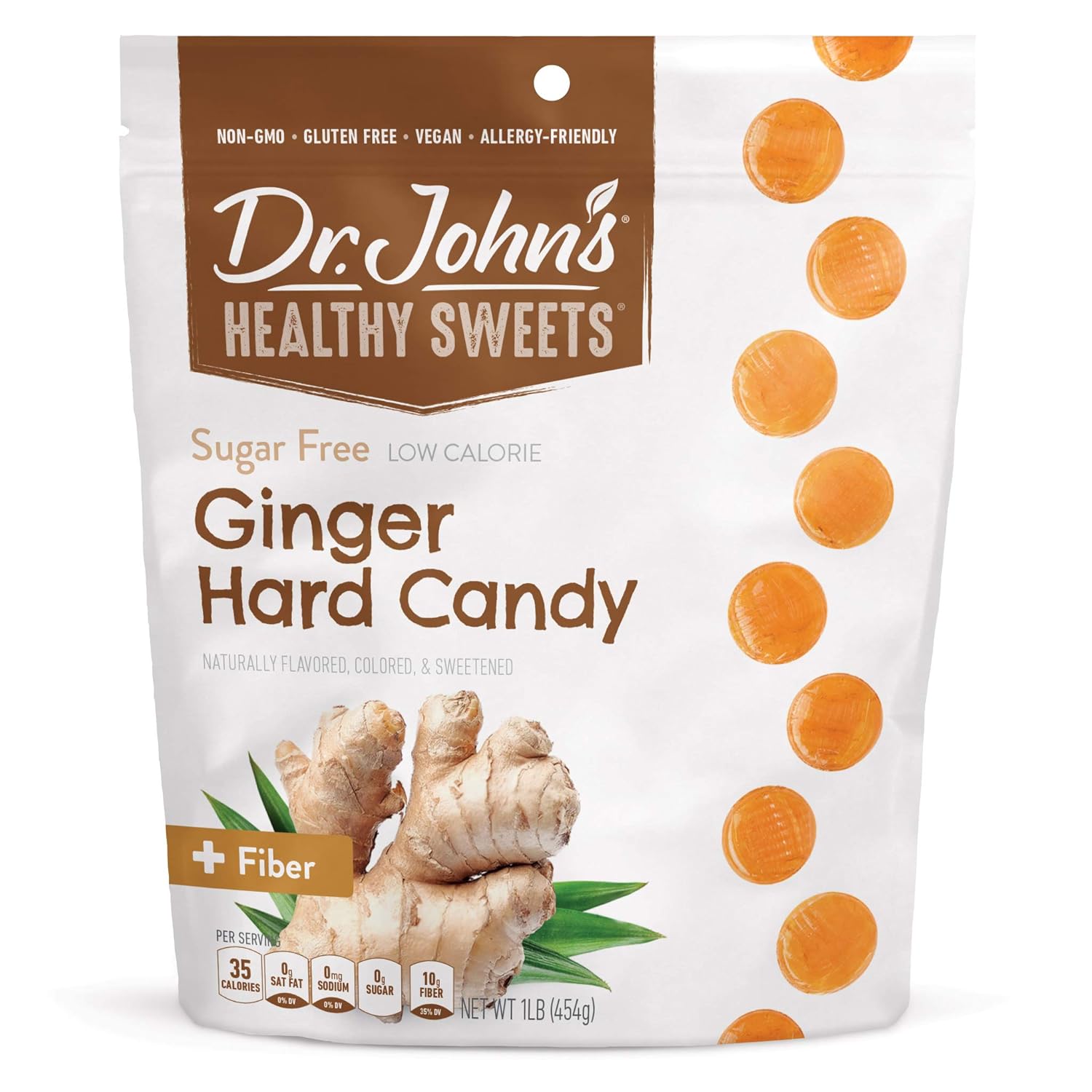 Dr. John’s Sugar Free Candy, Healthy Hard Candy with Zero