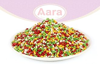 Aara Fennel Sugar Coated CandyMukhwas (After Meal Digestive Treat) Indian Candy Mouth Freshner (7 oz (200 gm))