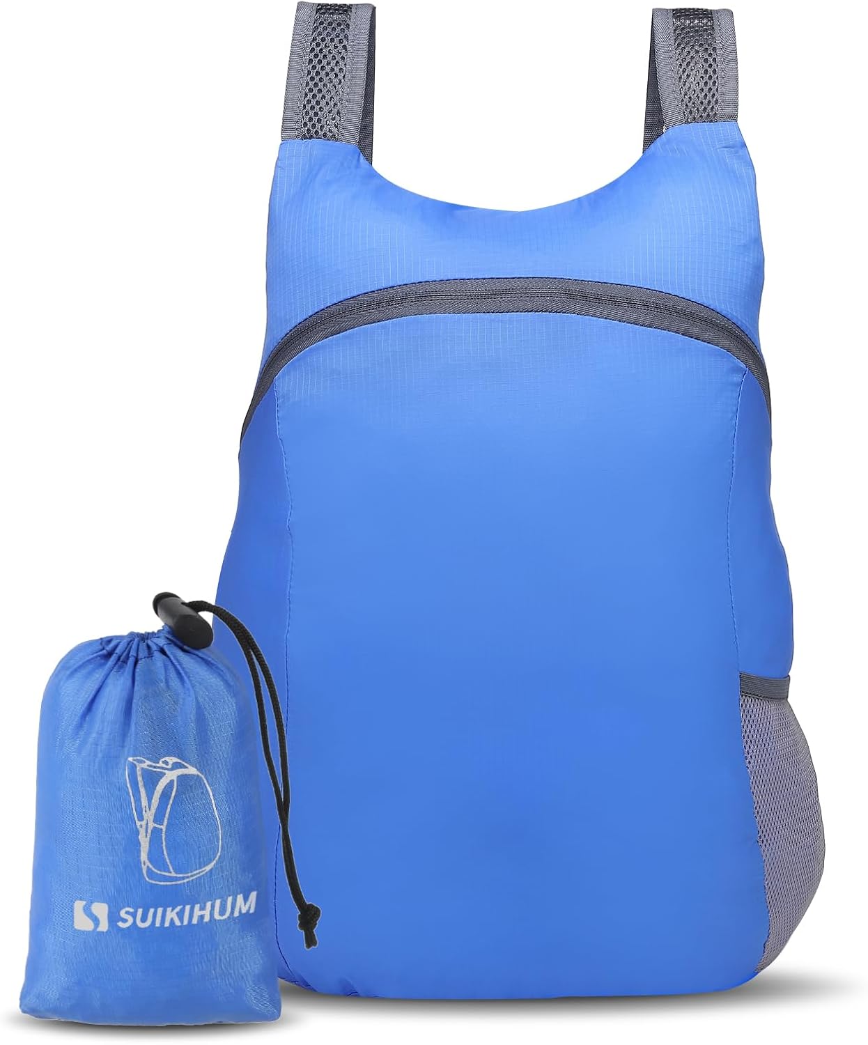 20L Ultra Hiking-Daypack Lightweight Foldable Travel Packable Backpack for Camping Cycling Outdoor,Sapphire - Image 2