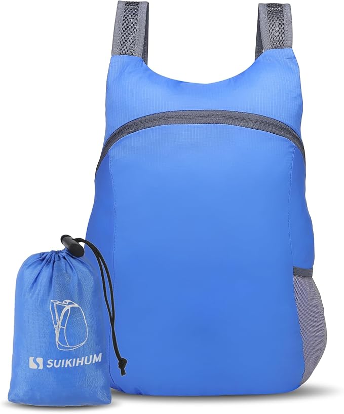 Mochila Plegable 20L Ultra Ligera para Senderismo Ciclismo Viaje miniatura 3
