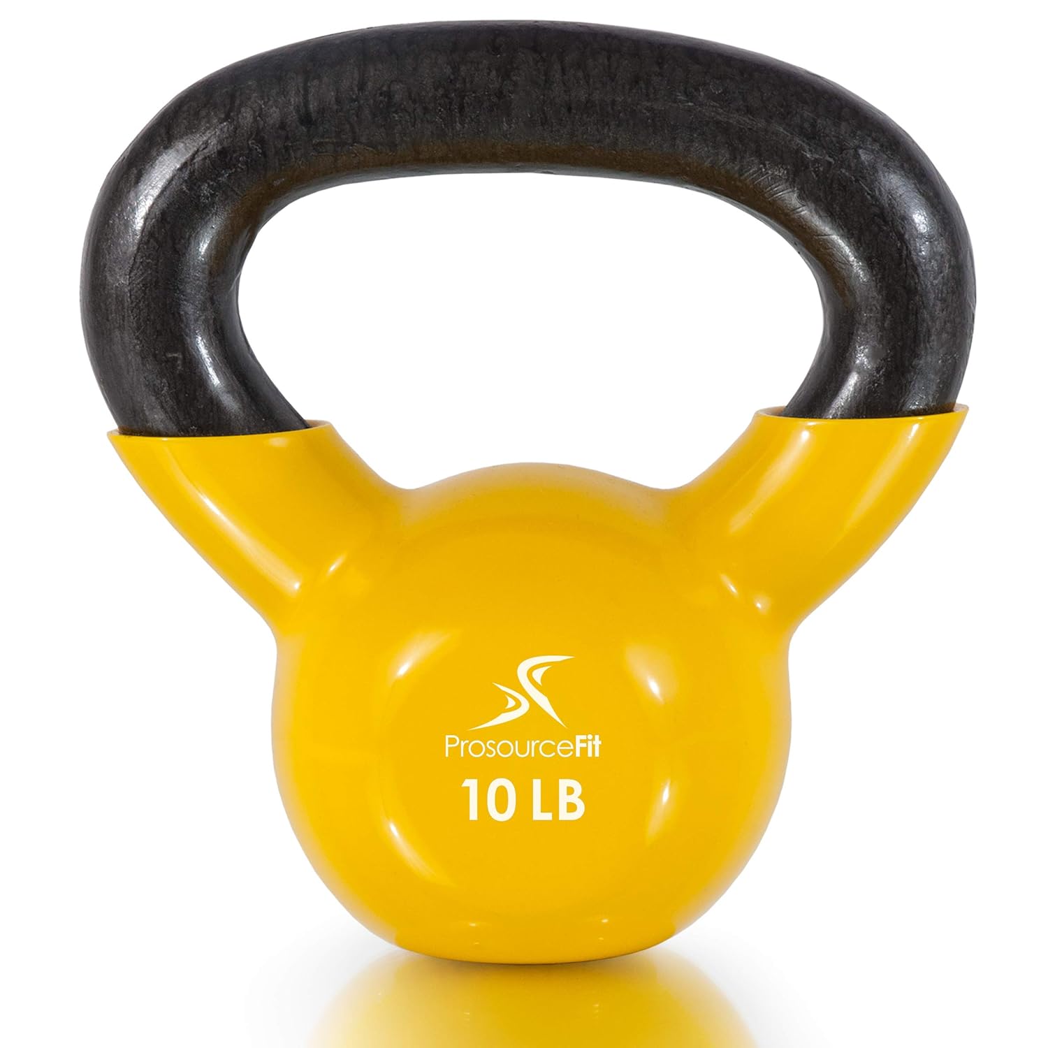 Buy ProSource Vinyl Coated Cast Iron Kettlebells ColorCoded 10 lb
