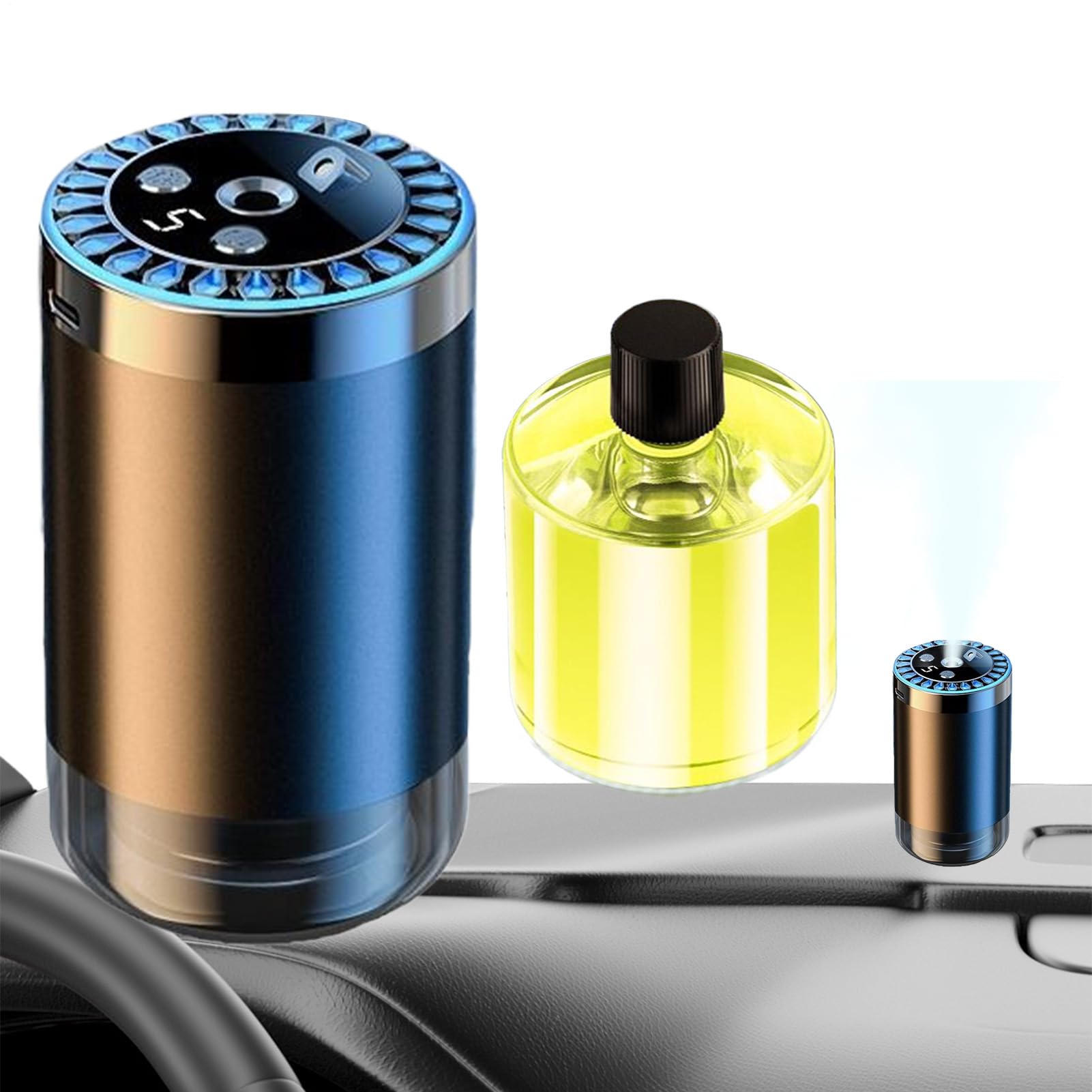 Diffuseur de parfum voiture polyvalent USB pour éliminer les odeurs de chien