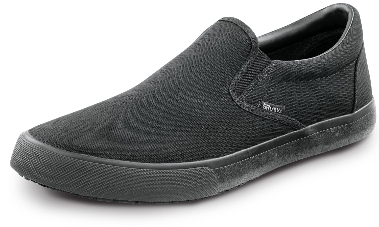 SR Max Southport, Men's, Black, Skate Style, Slip-Resistant, Soft Toe Work Shoe (8.5 M)