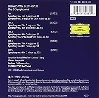 Vista 2 de Beethoven 9 Symphonies Karajan 1963