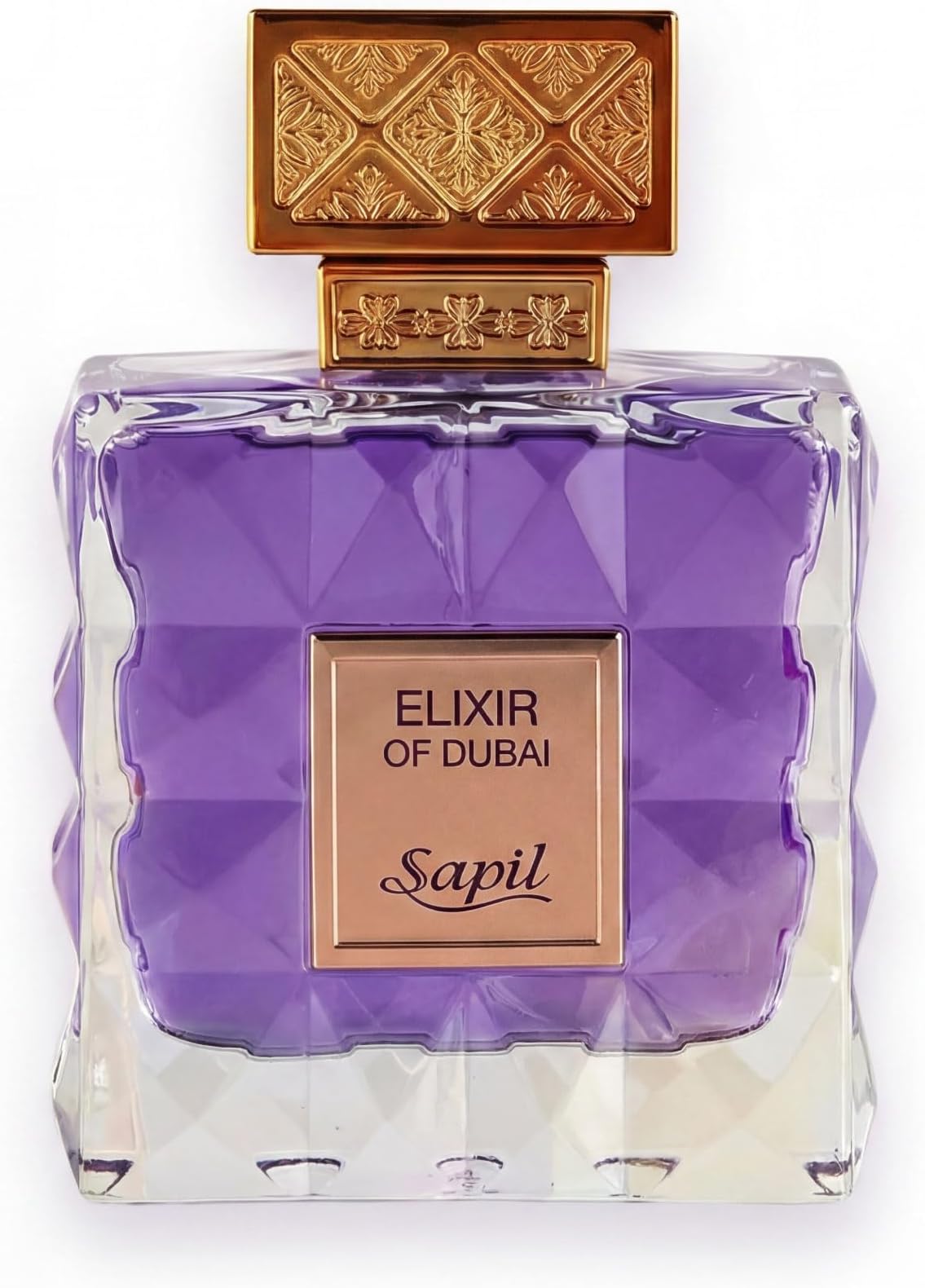 Sapil Elixir Of Dubai Eau De Parfum 100ml, Affordable Luxury Perfume, Amber Fragrance with Cocoa, Hazelnut, Orange Top Notes, Bold Blend Perfumes for Men and Women