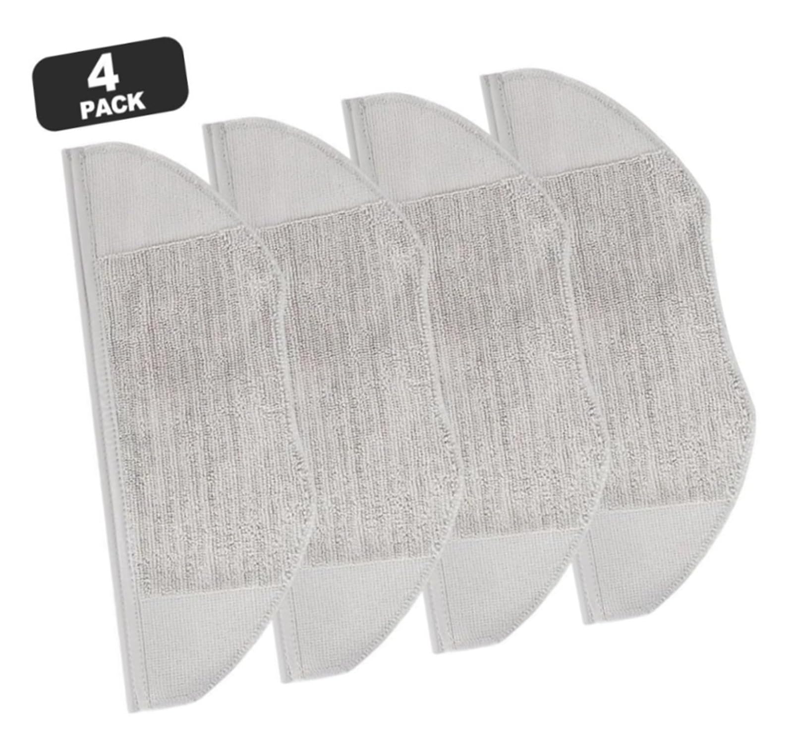 Salviette for aspirapolvere robot Xiaomi S40 OV81, accessori lavabili riutilizzabili in microfibra, confezione da 4(10 PACK)