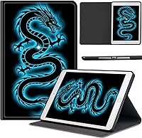 Vista 50 de Funda para Samsung Galaxy Tab S10 Lite / S10 FE / S9 FE 10.9 pulgadas, delgada de piel sintética con soporte de múltiples ángulos y función