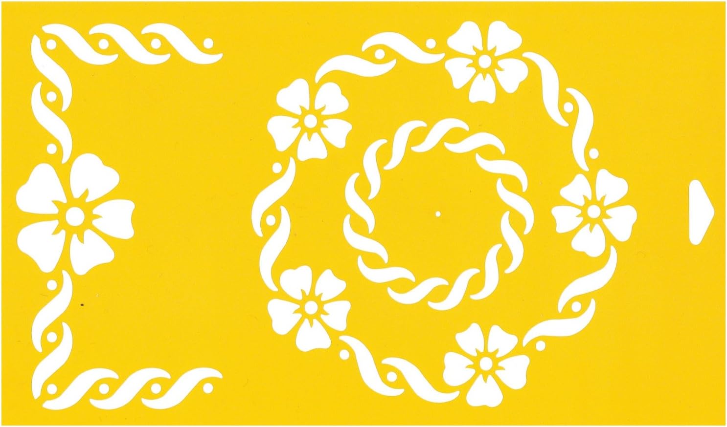 12” x 7” (30cm x 17.5cm) Reusable Flexible Plastic Stencil