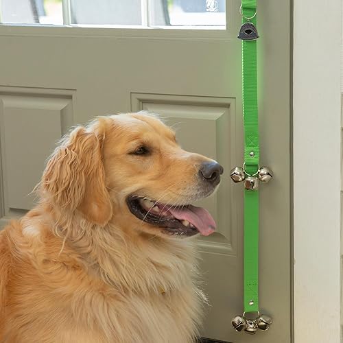 Vista 42 de Caldwell's Pet Supply Co. Timbres para perro o cachorro Potty Bells, para entrenamiento de orinales. Tira larga con campanillas de sonido agradable