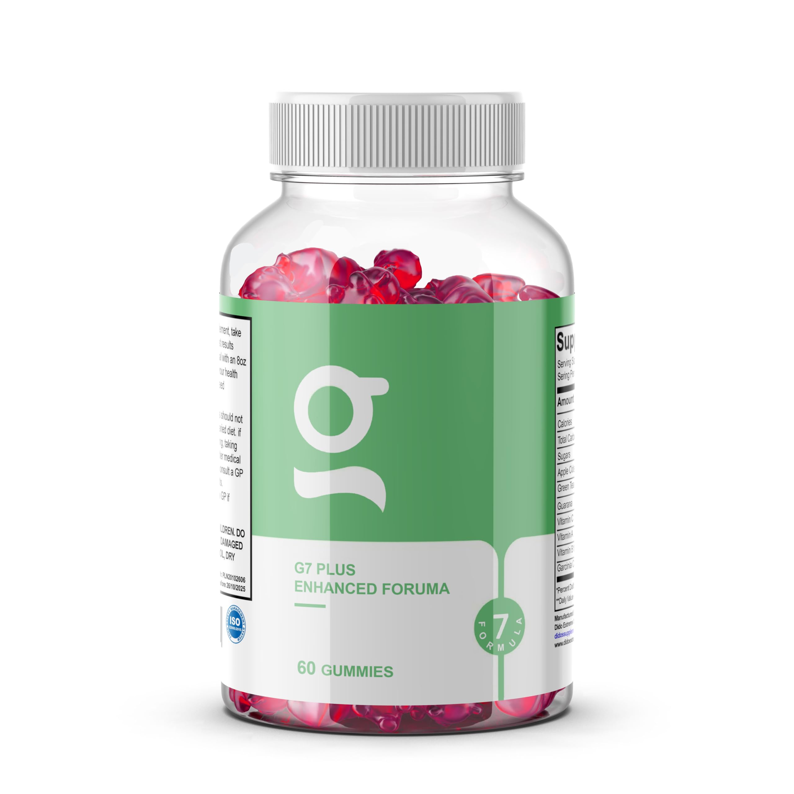 G7 Plus Enhanced Formula Gummies / 1 Month Supply - Supplement Heaven