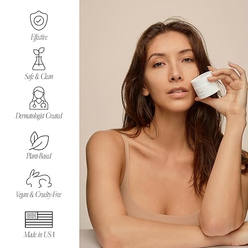 Miniatura 4 de Doctor Rogers Crema hidratante facial  Crema facial hidratante para mujeres y hombres  Niacinamida, manteca de karité y escualano  Loción