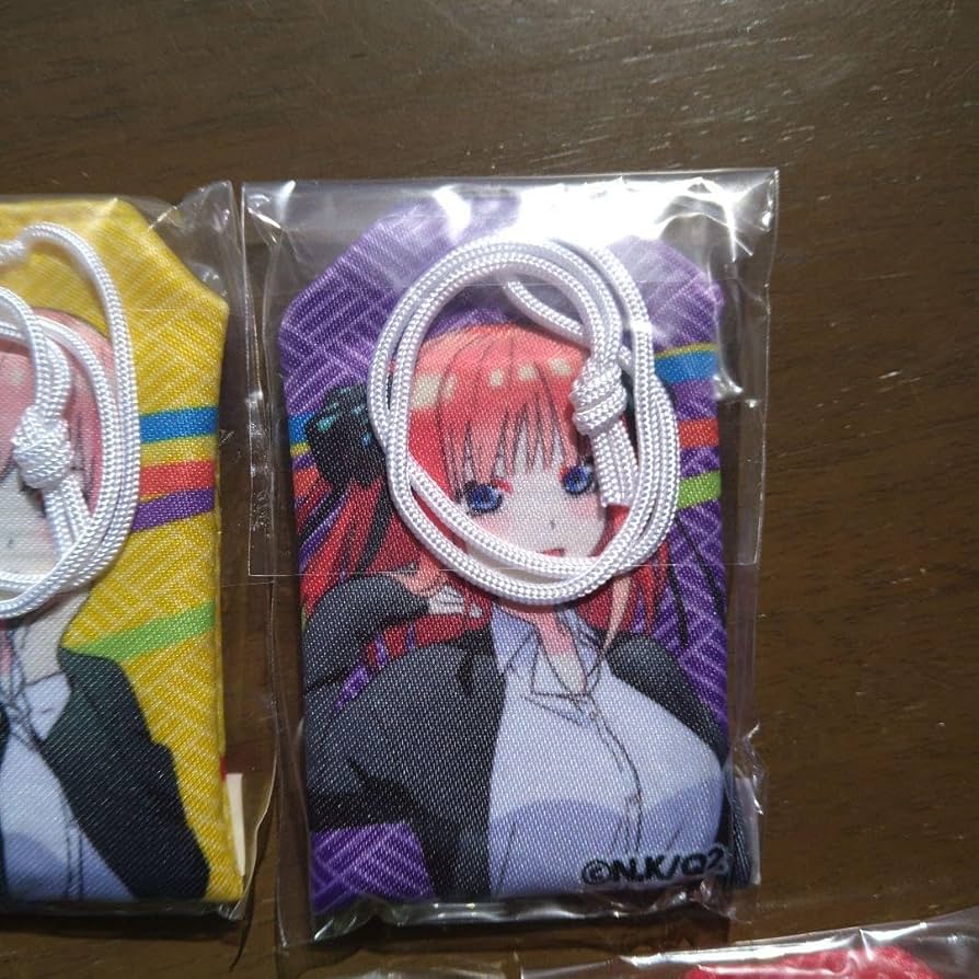 五等分の花嫁 　お守り3種セット（初期ロット身延山久遠寺奥の院発売品） 五等分の花嫁 お守り3種セット（初期ロット身延山久遠寺奥の院