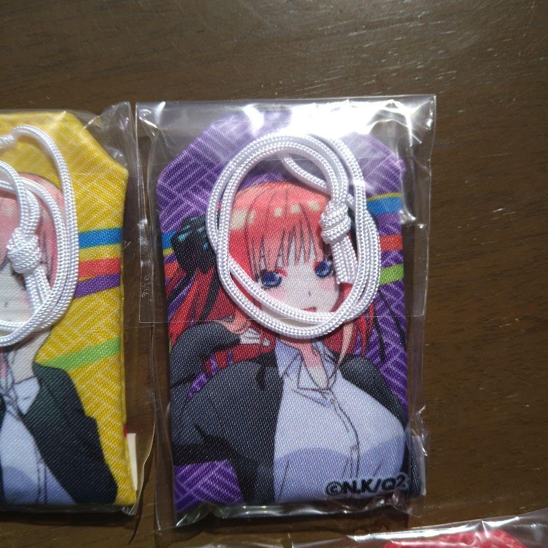 Amazon.co.jp: 五等分の花嫁 お守り5種全セット身延山久遠寺