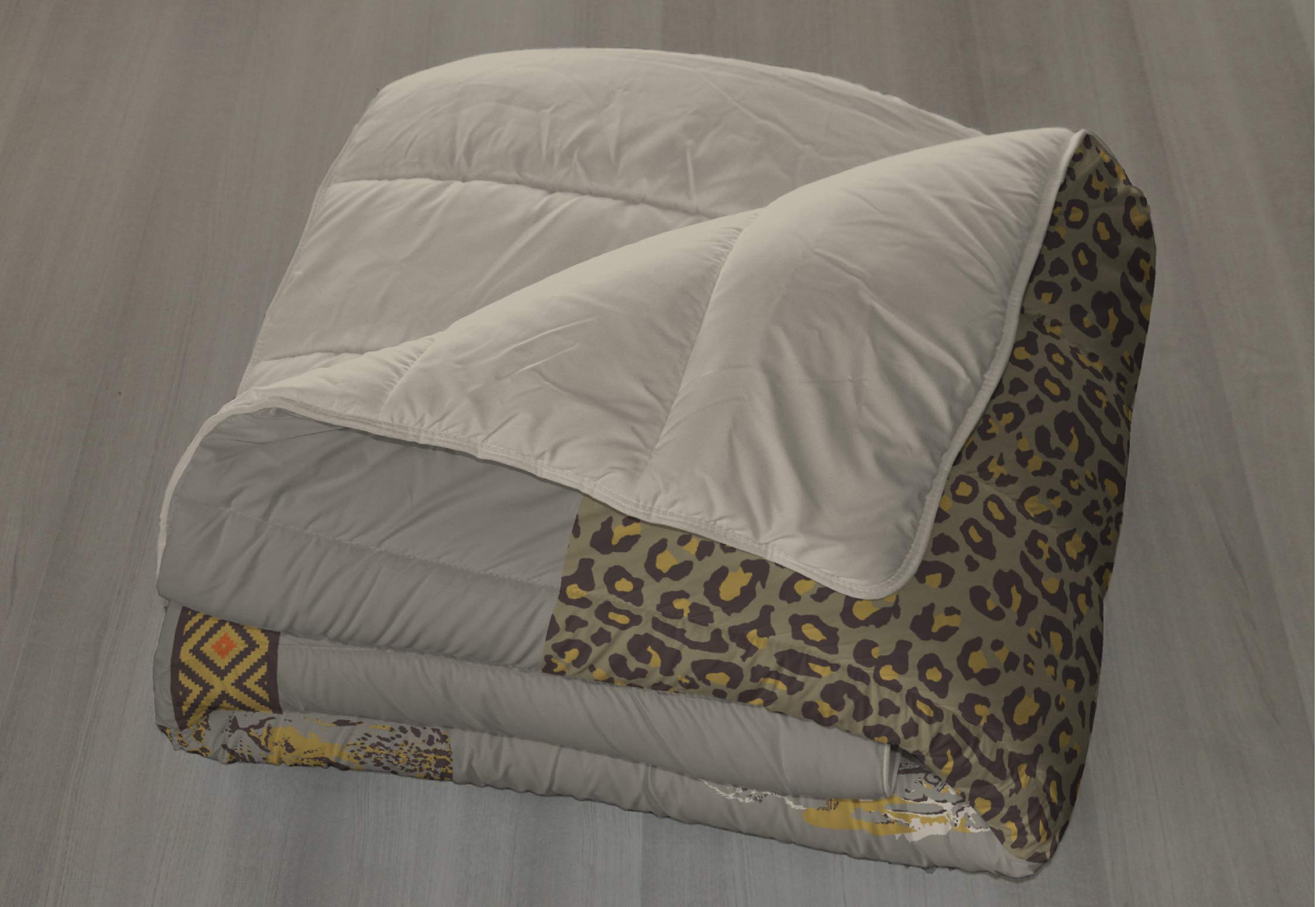 Bleu Câlin Duvet Cover, Polyester, Multi-Colour, 140 x 200 cm