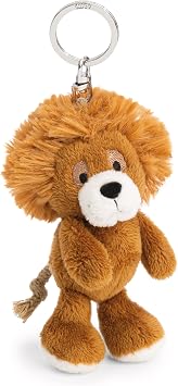 Lion King Kimari Keyring 10 cm Brown Loyal Plush Companion for Backpack or Bag, Key Holder for Small and Large | 62730