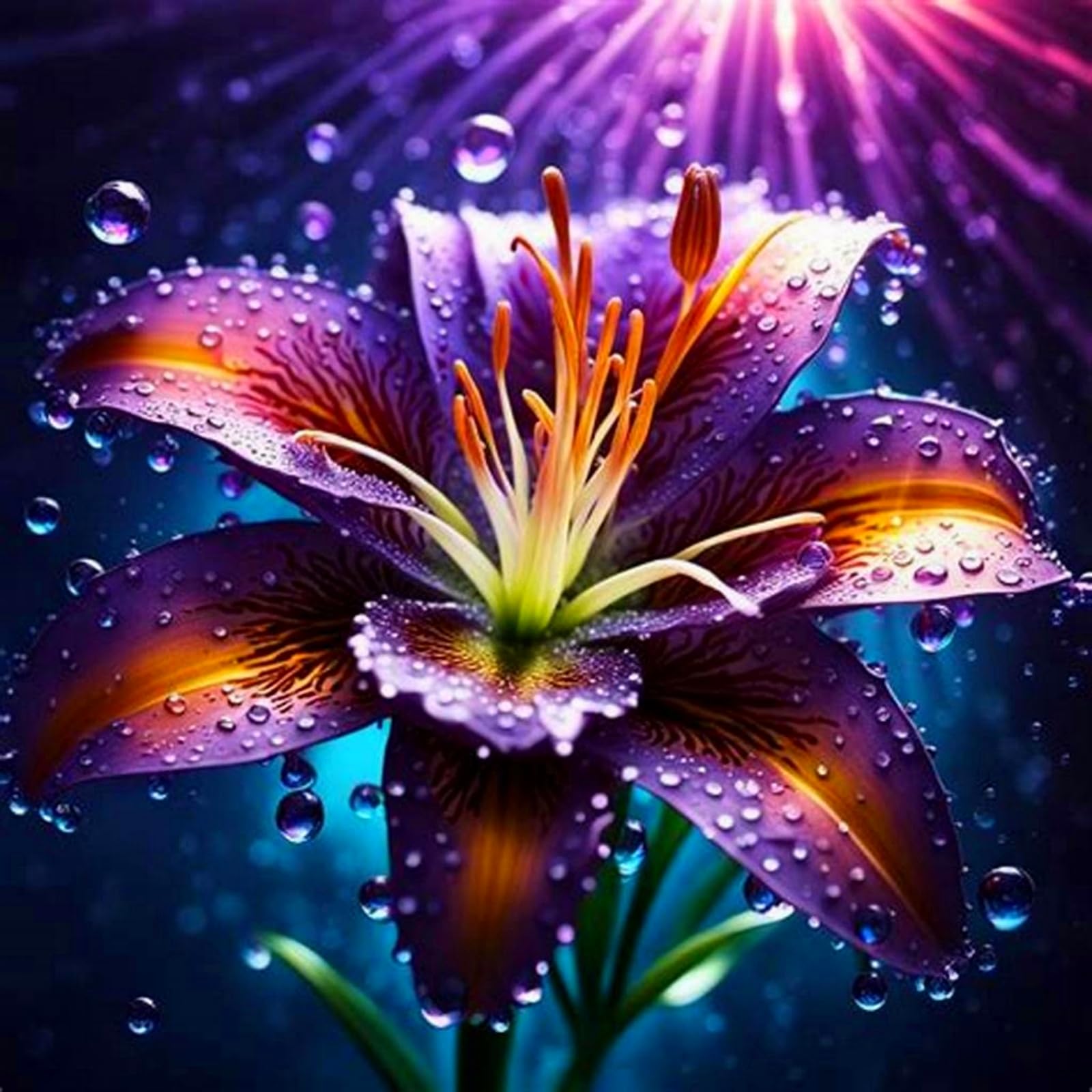 Perennial, Lily Bulbs, Hardy, Professional for Beautiful Garden Displays-4 Bulbs-I