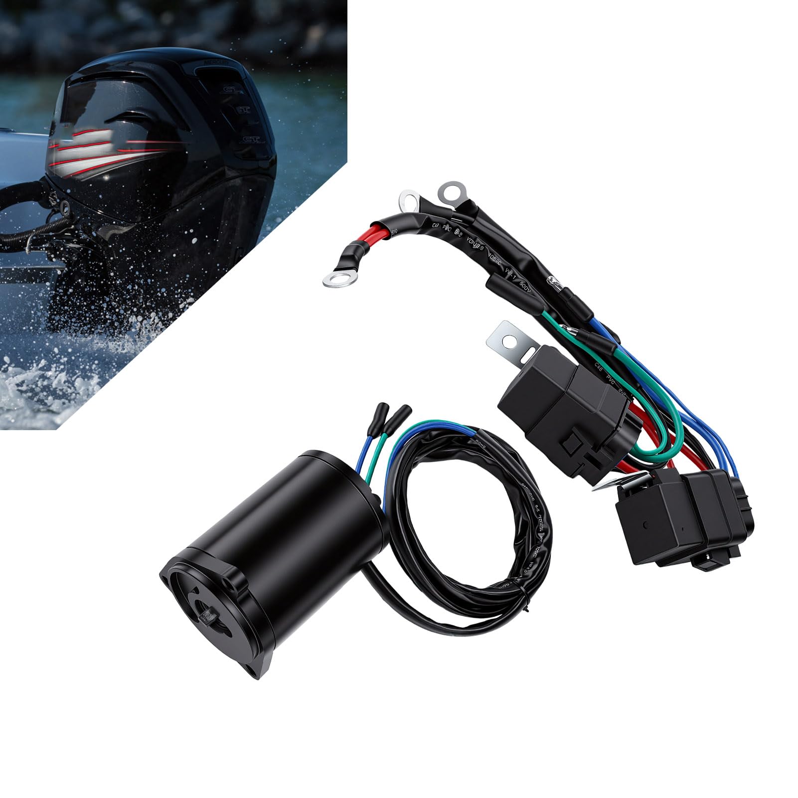Siłownik Wychylania Silnika 6H1 43880 02, 2 Wire, do Zaburtowych i
