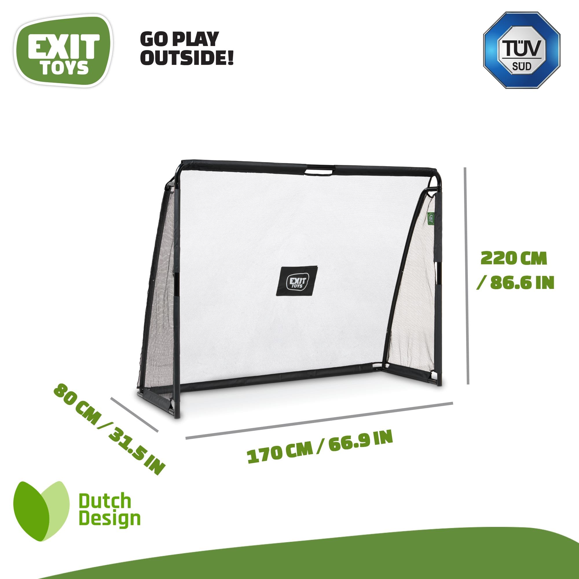 EXIT Toys But de Football en Acier