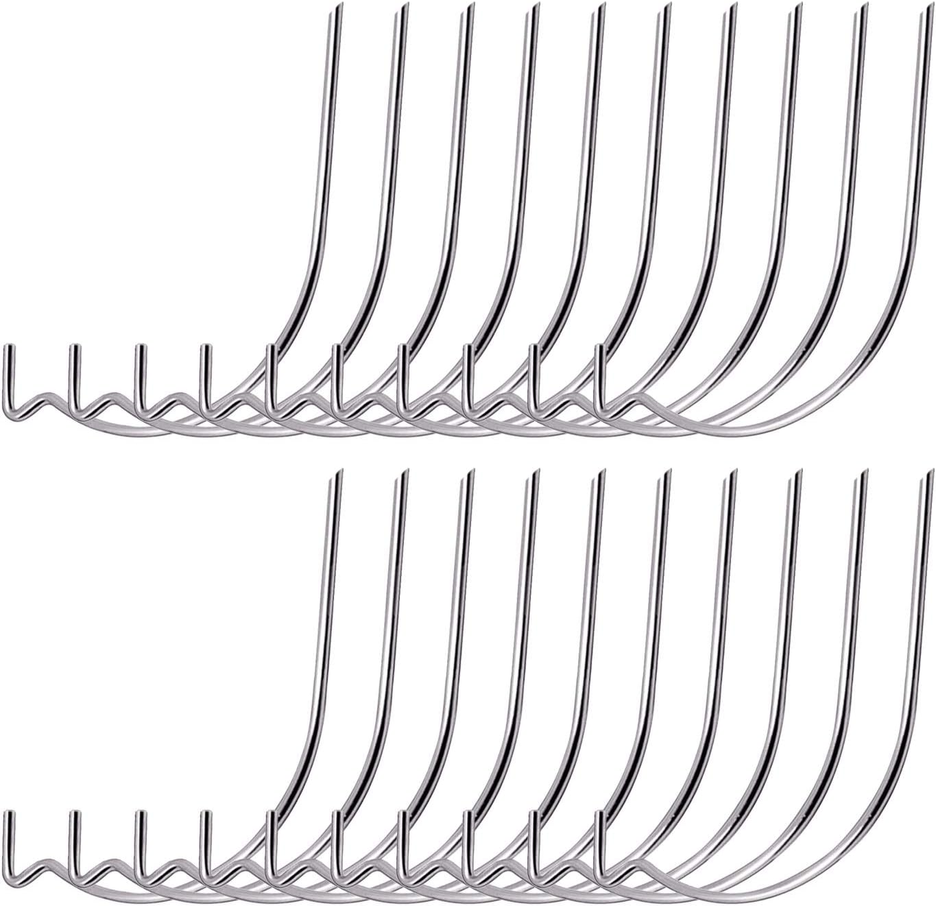 Valgens 25PCS Picture Hangers Super Hook Wall Hanging Hooks Drywall Hooks No Tools Need Holds Up to 100lbs or Hanging Pictures,Frames,Mirrors,Clock,Shelves,Potting Planters Home Office Decoration