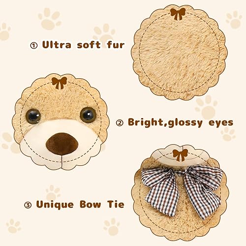 Miniatura 9 de MaoGoLan Oso de peluche gigante de 4 pies 47 pulgadas, color marrón claro, animal con relleno para niños y novio