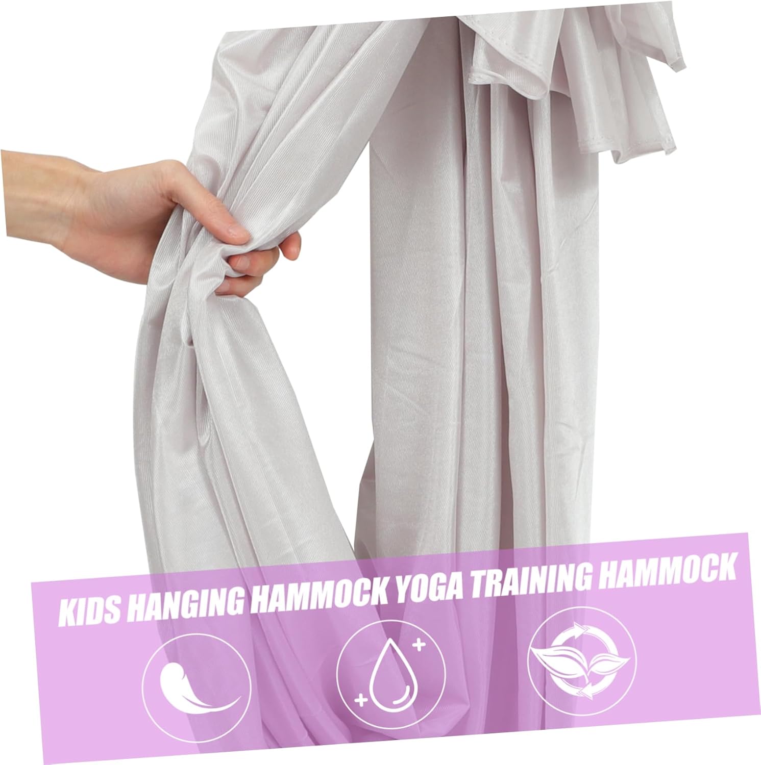 Sosoport Outdoor Boys and Girls Hammock Yoga Training Hammock Mount for Camping Travel