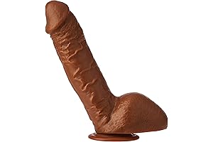 Shane Diesel Big Black and Realistic, 10 Inch, Brown