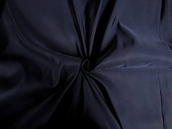 美品　 Traveler waxy taffeta navy XL Amazon.com: 40 Mm Heavy Weight Navy Blue Silk Taffeta Fabric