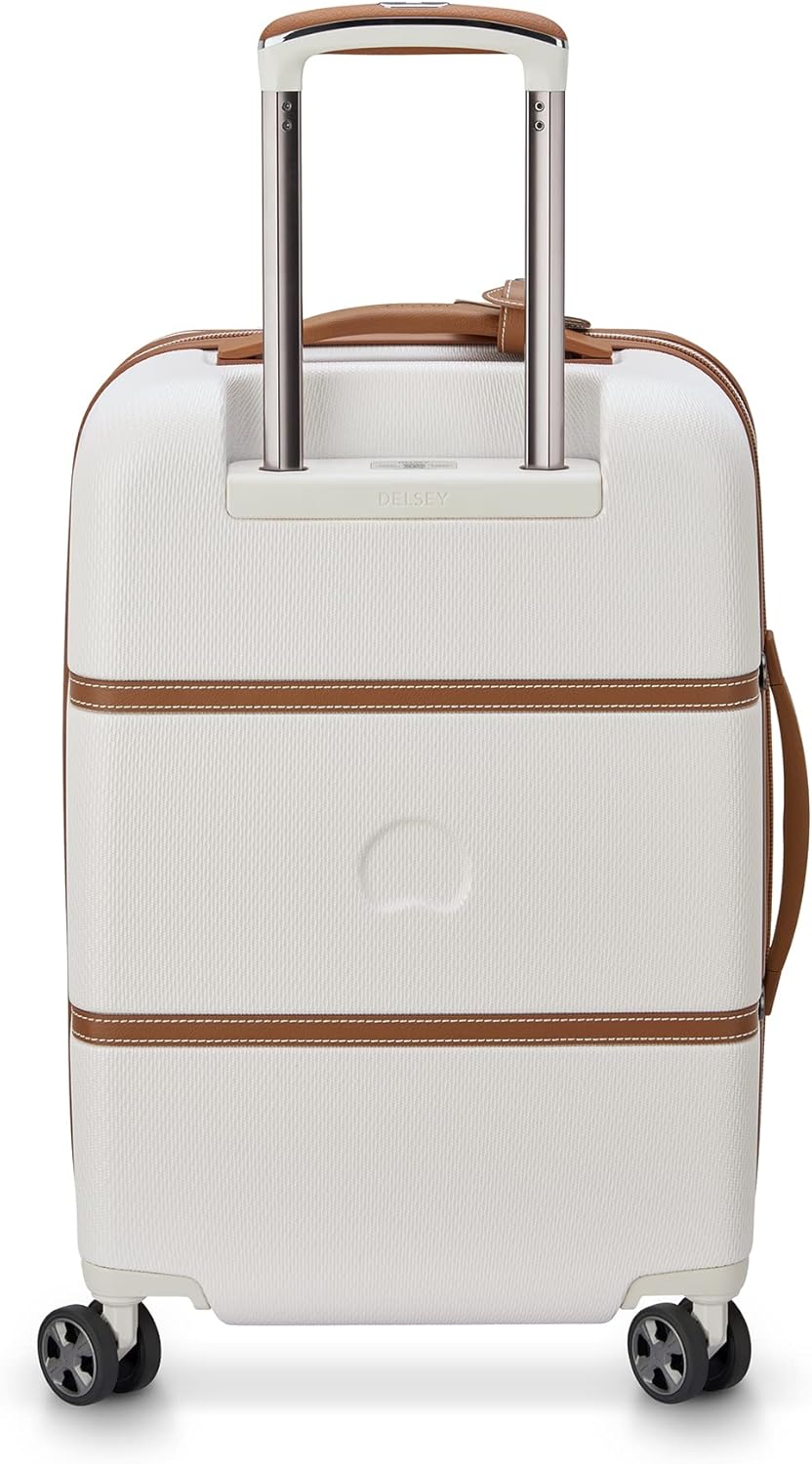 DELSEY PARIS Chatelet Air 2.0 Hardside Luggage with Spinner Wheels, Angora, Carry on Plus 20 Inch - Image 9